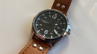 Best Affordable FliegerPilot Style Watch What is Krysterna Crystal Stührling Aviator Review [upl. by Ecylla]