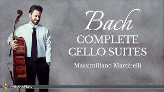 Bach  Complete Cello Suites Massimiliano Martinelli [upl. by Enriqueta]