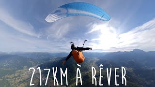 XC PARAGLIDING  my first 200K over the Alps [upl. by Nnauol]