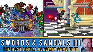 Swords and Sandals 3 The most BRUTAL gladiator game ever Oli Plays 8 [upl. by Leumel987]