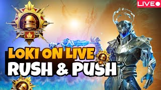 🔴 RANK PUSH WITH RUSH BGMI 🔴 FUN TALKS😝  🔞🎧 lokiyttamil bgmilive [upl. by Terrie204]