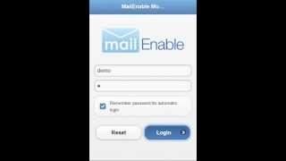 MailEnable Video New Mobile Webmail [upl. by Orteip80]