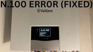 VAILLANT ECOTEC PLUS 840 N100 OUTDOOR TEMP SENSOR ERROR CODE FIXED [upl. by Nwahsram]