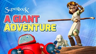 Superbook  A Giant Adventure  Season 1 Episode 6  Full Episode Official HD Version [upl. by Yxel]