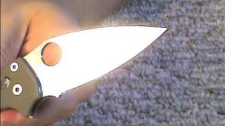 Spyderco Manix 2 How To Clean Polish and Oil a Blade [upl. by Moncear]