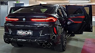 2021 BMW X6 M Competition  Wild Performance V8 Sport SUV Coupe  Interior Exterior and Sound [upl. by Lleraj]