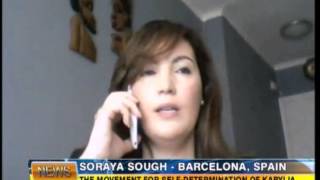 Ronahi TV interview with Soraya Sough [upl. by Burack]