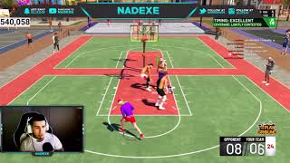 Nadexe RAGES At Teammate And BLOCKS Him After Losing NBA 2K19 NADEXE TNB HILARIOUS RAGE 😂 [upl. by Airym]