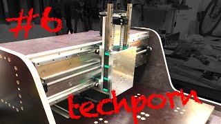 6 DIY CNC Fräse  Die Mechanik ist fertig  Techporn in der Werkstatt [upl. by Esirrehc372]