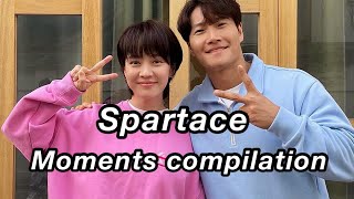 Spartace moments · Compilation  꾹멍커플 · 합집 [upl. by Favianus]