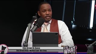 quotHe Big Bloodquot CamRon Reacts To Chris Brown Mentioning TakeOff In Quavo Diss Song [upl. by Selohcin]