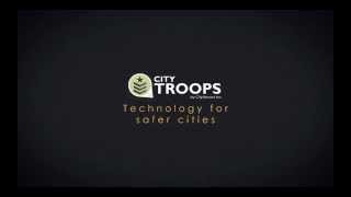 CityTroops  Better manage and coordinate supervisors guards and patrols on the ground [upl. by Icam]