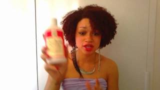 Curl Junkie Argan amp Olive Oil Daily Hair Conditioner Review [upl. by Yereffej]