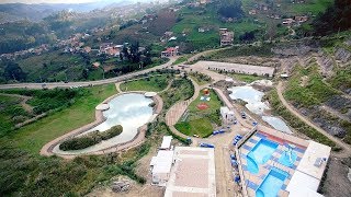 Fuente de aguas termales en Guapán  Ecuador 4K [upl. by Israel]