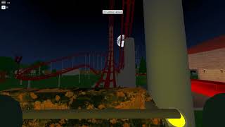 Final Destination 3 Roller Coaster The Devils Flight in Roblox Theme Park Tycoon 2 [upl. by Llyrat]