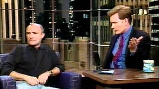 PHIL COLLINS INTERVIEW ON CONAN O BRIEN [upl. by Senzer]