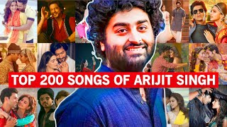 Top 200 Nostalgic Songs Of Arijit Singh 20112024  Bollywood Songs Of Arijit Singh [upl. by Hgiel]