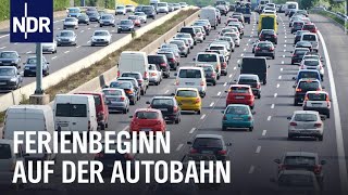 Stau Ferienbeginn auf der Autobahn  Die Nordreportage  NDR Doku [upl. by Terrye740]