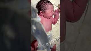 New baby born in favour for crying  shortvideo shorts trending viralvideo twitch newbaby [upl. by Leanahtan]