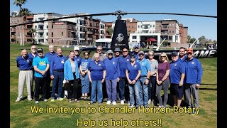 The Chandler Horizon Rotary Helicopter Ball Drop Fundraiser [upl. by Ihtak]