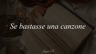 Se bastasse una canzone— Eros Ramazzotti Testo Lyrics [upl. by Damas39]