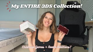 My ENTIRE Nintendo 3DS Collection  childhood games  newer additions [upl. by Baily35]