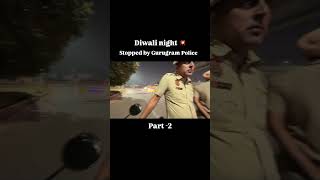 Stopped by Gurugram Police Part2 hunter350 bike trafficpolice [upl. by Giavani]