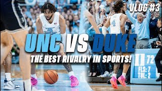 UNC vs Duke Full Day In The Life  RJ DAVIS VLOG 3 [upl. by Clayborne]