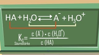 pKs und Säurestärke  einfach erklärt [upl. by Ayyidas]