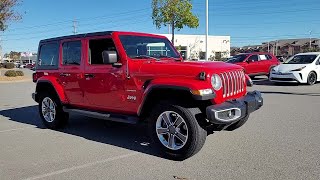 USED 2020 JEEP WRANGLER UNLIMITED Sahara 4x4 at McLarty Toyota  NLR USED LW220221 [upl. by Della]