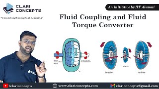 Fluid Coupling and Fluid Torque Convertor explained with animation Hindi [upl. by Aisatsanna378]