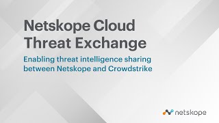 Netskope CTE and CrowdStrike Demo [upl. by Merceer66]