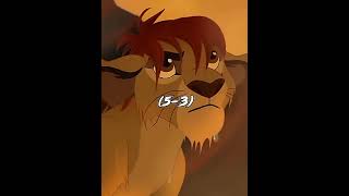 scar vs kion [upl. by Ecnarrot]