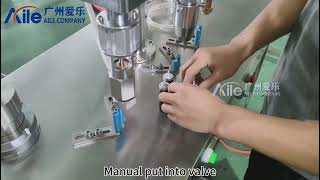 Semiautomatic small dose capacity MDI machine Testing [upl. by Munshi]