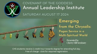 Emerging From the Chrysalis CoG Leadership Institute August 2024 [upl. by Liebermann]