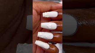 Would you wear Dollar Tree nails 👀 diynails [upl. by Atelahs15]