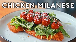 Make Chicken Milanese With Your Leftovers  What the Fridge [upl. by Hsirahc]