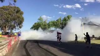 TUFF STREET BURNOUT KICKED OUT OF SUMMERNATS 31 2018 [upl. by Thomasa530]