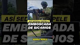 😱 ¡Así Repelen la EMBOSCADA los SOLDADOS MEXICANOS 😱 “De Sicarios”🇲🇽☠️shorts mexico military [upl. by Shing]