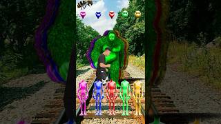 5 Dame tu cosita alien dance vs 5 green colors Gta 5 bigfoot [upl. by Ettevram]