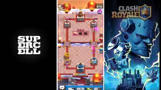 Clash Royale  Battle p77 vs vv [upl. by Airet975]