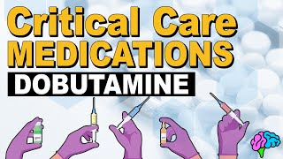 Dobutamine  Critical Care Medications [upl. by Tarrance]