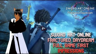 LINK START SWORD ART ONLINE FRACTURED DAYDREAM IS FINALLY HERE [upl. by Ahsataj]