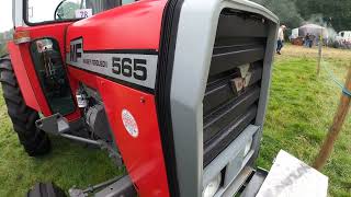 1978 Massey Ferguson 565 39 Litre 4Cyl Diesel Tractor 60 HP [upl. by Yeoz]