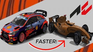 Asseto Corsa but every time I crash my car gets FASTER [upl. by Gent]