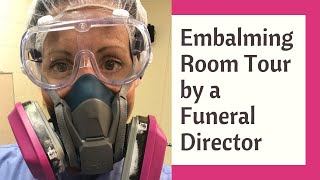 Embalming Room Tour by a funeral director [upl. by Truelove]