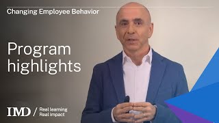 IMDs Changing Employee Behavior Program highlights [upl. by Alrick]