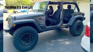 Teraflex 25 Coil Lift Kit Review amp Shout outs [upl. by Stanislaus]