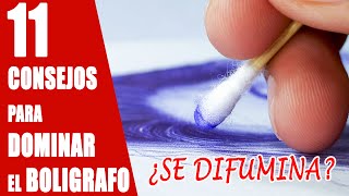 11 Secretos para dibujar con Bolígrafo QUE POCAS PERSONAS CONOCEN [upl. by Enyak]