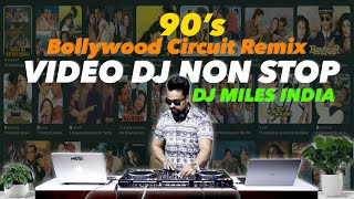 90s Bollywood Circuit Remix  Video DJ  Bollywood Circuit House  Dj Mix [upl. by Modie]